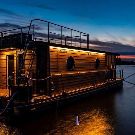 Hausboot Fjord Polaris Mit Biosauna In บาร์ท ภายนอก รูปภาพ